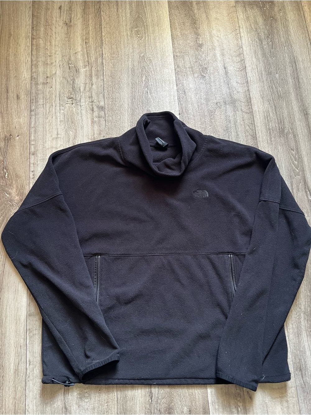 The North Face TKA Glacier Funnel Neck Fleece Pullover Black L